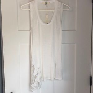 YA Los Angeles Lace Trimmed Tank